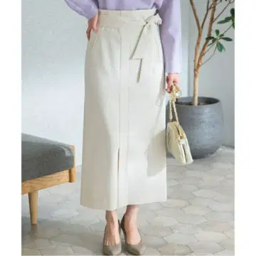 멀티 WAY 롱 타이트 스커트 WHITE 36 어반리서치 로쏘