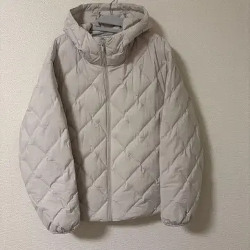 새상품 XL UNIQLO 퍼프 테크 후드티 여성용