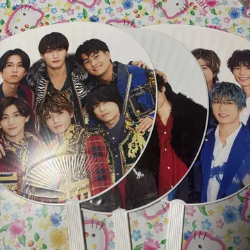 SixTONES 부채 세트