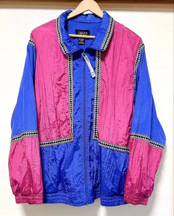 하라주쿠 시카고 구매 빈티지 CABAZON 나일론 블루종 L 사이즈 상당