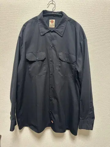 Dickies 디키즈 블랙 워크 셔츠 XL