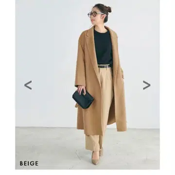 BASEMENT ONLINE 카멜 롱 코트