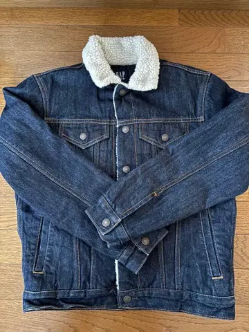 새상품급 gap G 데님 자켓 보아 안감 남성용 XS