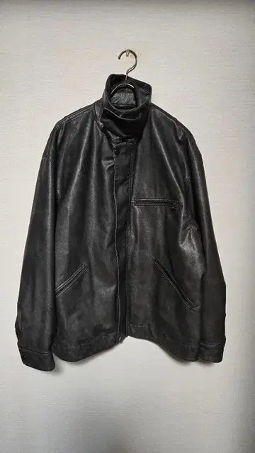 레더렛 워크 자켓