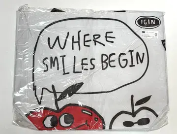 일본 한정판 IGIN 팝업 에코백 토트백