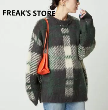 FREAK'S STORE 빅 실루엣 튜닉 니트