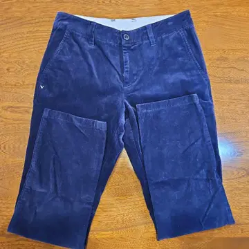 네이비 코듀로이 치노 팬츠 캘러웨이 S 사이즈 남성용