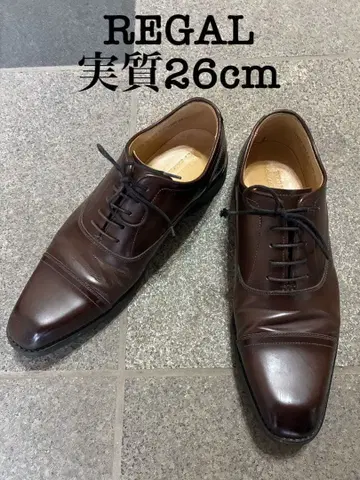 REGAL 가죽 신발 브라운 26cm