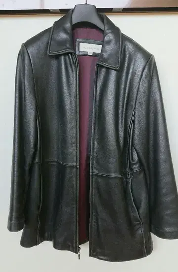 LIZ claiborne 가죽 코트