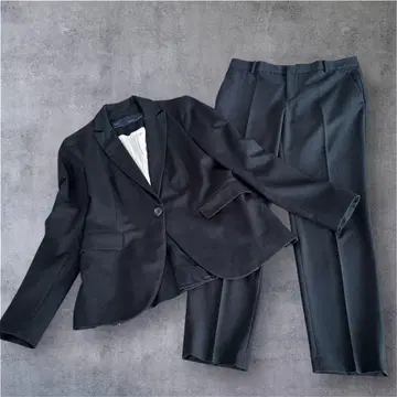 ZARA BASIC 수트 셋업 M 블랙 졸업식 비즈니스 면접