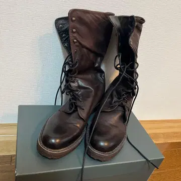 마르쉐르 레이스업 부츠