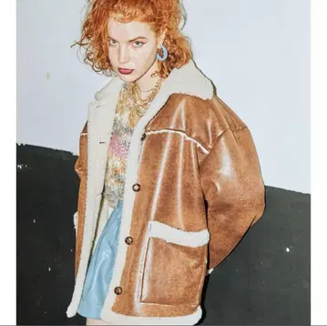 jouetie 쥬에티 무스탕 코트 보아