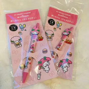 마이멜로디 & 쿠로미 볼펜 10세트
