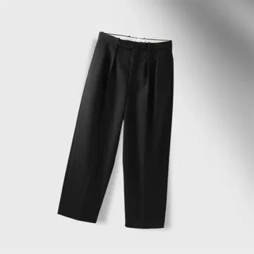 미사용 Steven Alan 빈티지 트윌 인투 플리츠 트라우저