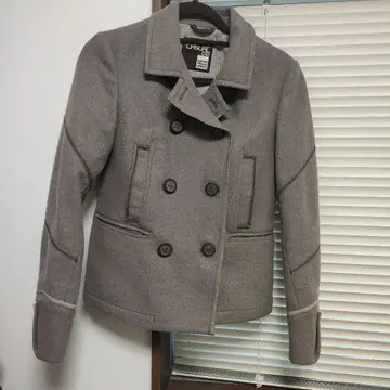 CASUAL DE 그레이 더블 브레스트 자켓