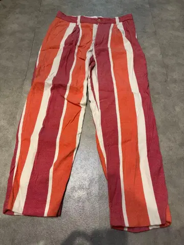 스트라이프 팬츠