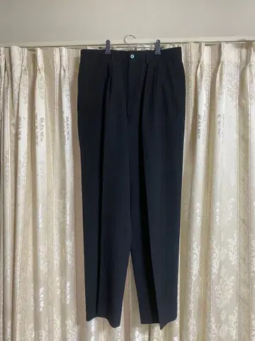 조르지오 아르마니 슬랙스 80S 90S 블랙택 아르마니