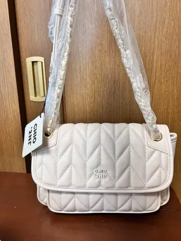 CHIO 2ND 퀼팅 숄더백