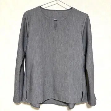 모조 진주 커프스 블라우스 (긴팔)