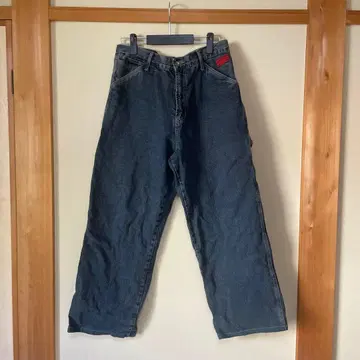 es 데님 페인터 팬츠