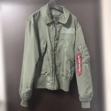 ALPHA INDUSTRIES 플라이트 자켓 S 사이즈 올리브 그린