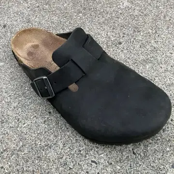 버켄스탁 보스턴 스웨이드 블랙 41 26.5cm / 한쪽만