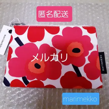 [ 익명 배송 ] 택 포함 marimekko 우니코 파우치 미사용 새상품