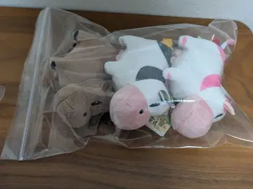 목장 이야기 볼체인 달린 소 친구 봉제 인형 3종 세트