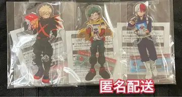 남코 한정판 나의 히어로 아카데미아 스탠드 포함 빅 아크릴 플레이트 3종