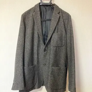 무인양품 트위드 비즈니스 테일러드 자켓