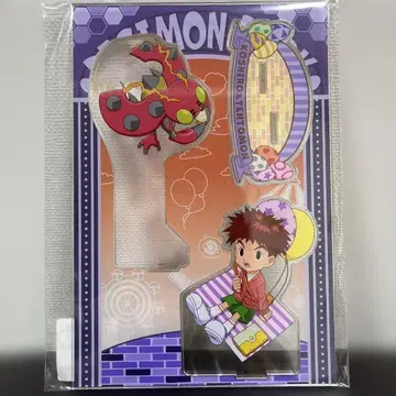 [미개봉 새상품] MEGA 아크릴 스탠드 디지몬/이즈미 코시로&텐토몬