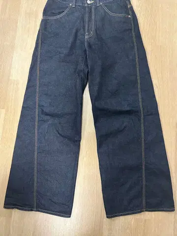 Jieda USED 3D WORK DENIM 인디고