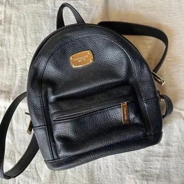 MICHEAL KORS 가죽 미니 백팩 블랙