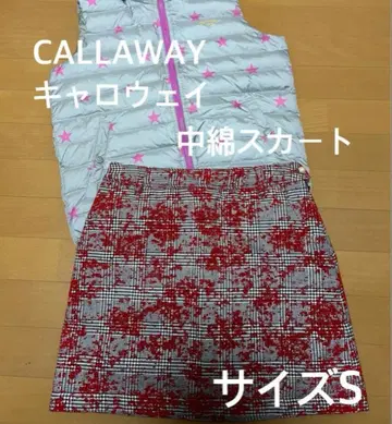 새상품급 CALLAWAY 캘러웨이 충전솜 스커트 골프 스커트