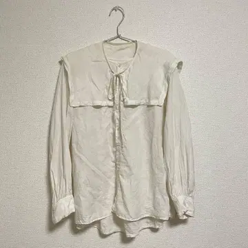 [ nestRobe ] 카라 부착 린넨 셔츠