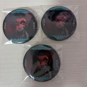 귀멸의 칼날 무한성편 카이가쿠가 말하는 눈빛 캔뱃지 컬렉션