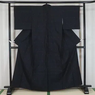 블랙 마름모 연결 순수 실크 마오트 캐주얼 160cm a816