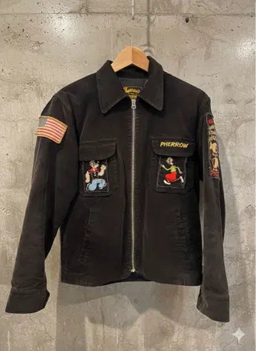 한정판 페로우즈(Pherrow's) 빈티지 MA-1 타입 자켓