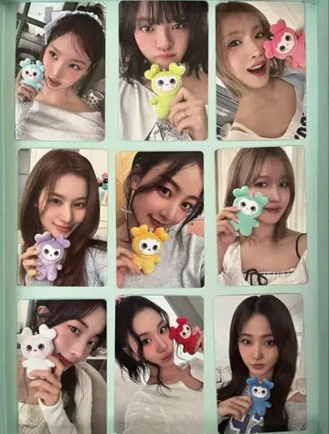 twice once 5기 본국 fc 팬클럽 트레이딩 카드 특전 9장 세트