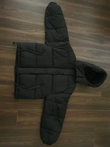 WEGO 2WAY 후드 퍼 블루종 M