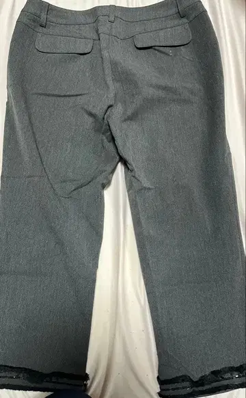 tobechic48 팬츠 밑단 레이스