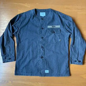 WITAPS 다크 그레이 노카라 밀리터리 자켓 02