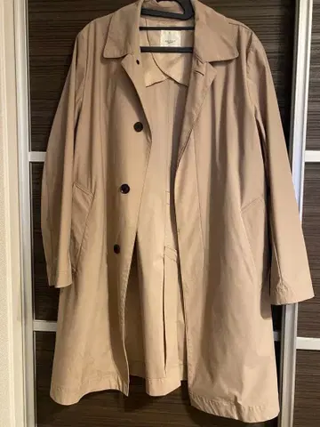 EDIFICE 트렌치코트 베이지 남성용 S 사이즈