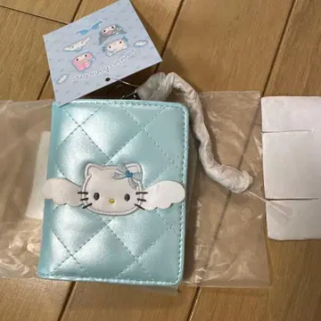 미사용 새상품 Sanrio 키티 카드 케이스 스카이블루