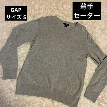 GAP 갭 얇은 소재 스웨터 사이즈 S 컬러 그레이