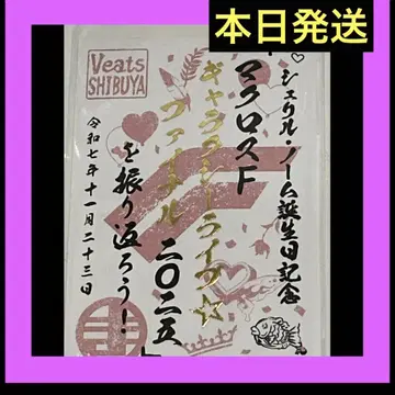 마크로스F 갤럭시 라이브 셰릴 놈 생일 기념 고슈인