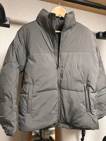 나노 유니버스 그레이 다운 자켓 M 사이즈 nano universe