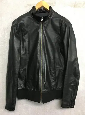 shama 샤마 고급 소가죽 싱글 라이더 자켓