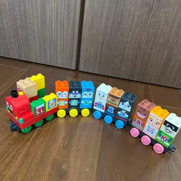 호빵맨 블록 라보 SL맨과 123! 숫자 블록 세트