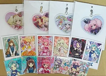 오토카돌 복권 아크릴 키링 카드 씰 세트 1